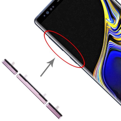 Galaxy Note 9/10 Side Keys Set (Purple) - 1