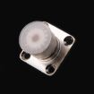 SO239 UHF Female Panel Mount Chassis Flange Adapter Cover - 5