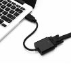 HDMI 19 Pin Male to VGA Female 20cm Cable Adapter (Black) - 4