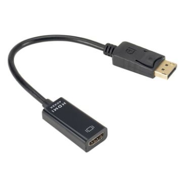 4K DisplayPort Male to HDMI Female Adapter Cable, 20cm UHD - 1