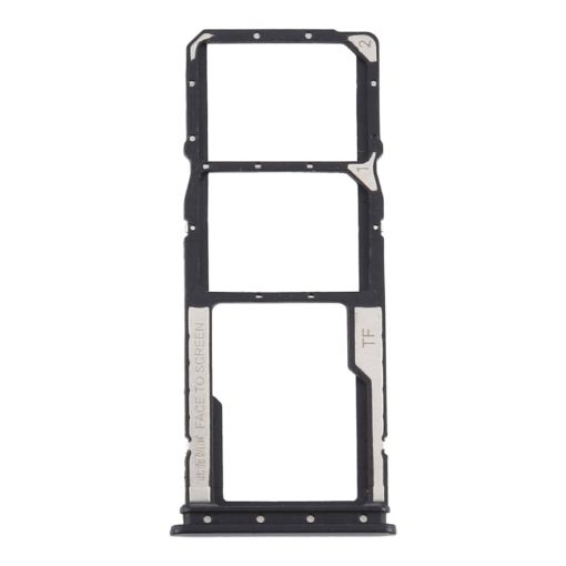 Xiaomi Redmi 9A/9C SIM & Micro SD Card Tray (Black) - 1