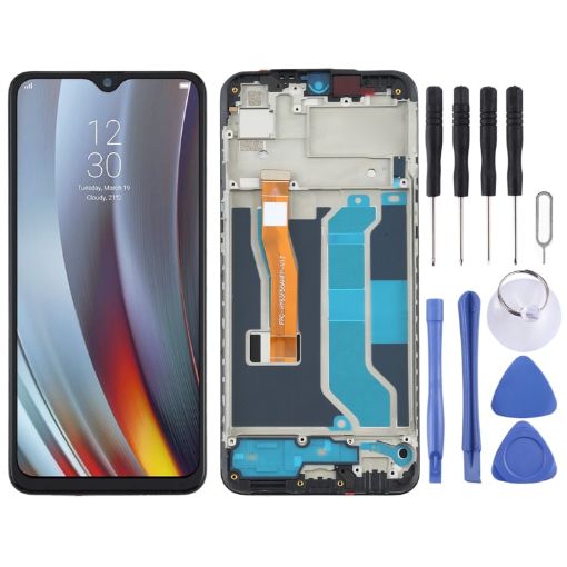OPPO Realme 3 Pro/X Lite RMX1851 TFT LCD Screen Digitizer w/Frame - 1