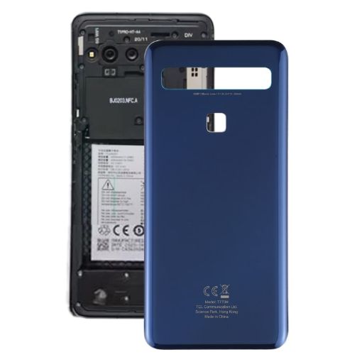 TCL 10L T770H Blue Original Battery Back Cover - 1