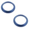 2 PCS Blue Metal Rear Camera Lens Protector for iPhone 13 - 3