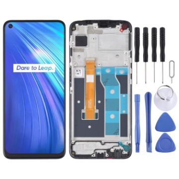 OPPO Realme 6 RMX2001 LCD Screen & Digitizer Assembly Frame - 1