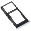 SIM + Micro SD Card Tray for TCL 10L/10 Lite T770H T770B (Silver) - 3