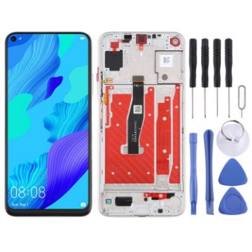 Original LCD Screen Assembly for Honor 20/Nova 5T (Silver) - 1