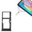 TCL 20 5G SIM & Micro SD Card Tray Replacement (Black) - 4