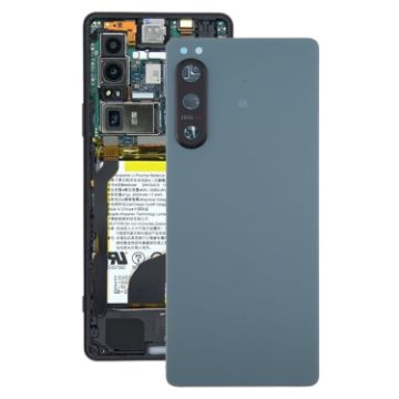 Sony Xperia 5 IV Original Green Battery & Camera Lens Back Cover - 1
