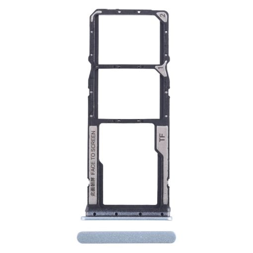 Xiaomi Poco C65 Blue SIM & Micro SD Card Trays (3 Pack) - 1