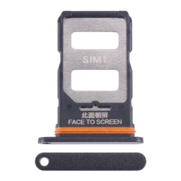 Xiaomi Redmi Note 13 Pro 5G SIM Card Tray Set (Black) - 1