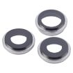 iPhone 16 Pro Max Camera Lens Cover Set (3pcs, Silver) - 2