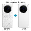 Vivo X100 Blue Battery Back Cover with Camera Lens Cover - 6