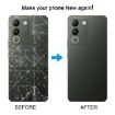 Vivo V29e Black Back Cover with Camera Lens Protector - 6