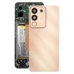 Vivo V29e Pink Back Cover with Camera Lens Cover - 1