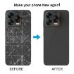 ZTE Blade V70 Glass Battery Back Cover with Adhesive (Black) - 6