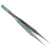 2UUL Ti02 Titanium Alloy Curved Tweezers for Precision Tasks - 1