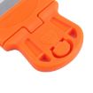 Orange Glue Remover Squeegee - Sticker Cleaner with Plastic Handle - 5