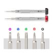 2UUL Colorful Flyshaft Screwdriver Set - Precision Tool Kit - 5