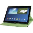 Green Litchi Texture Rotatable Leather Case for Galaxy Note 10.1 (2014) - 2