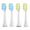 D903/D904 Brush Heads for Mornwel D01 (4-Pack, Black) - 3