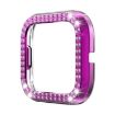 Fitbit Versa 2 Purple Protective Shell with Double-row Diamonds - 1