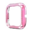 Fitbit Versa 2 Pink Diamond-Studded Protective Shell Cover - 1