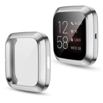 Fitbit Versa 2 Silver Protective Plating TPU Shell - 1
