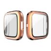 Fitbit Versa 2 Rose Gold Plating PC Shell + Tempered Glass Film - 1