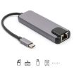 USB-C to 4K HDMI + RJ45 + USB 3.0/2.0 + PD 5-in-1 HUB Converter - 4