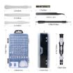 115 in 1 Precision Screwdriver Set for Phone & Computer Repair (Red) - 4