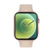 FK99 Plus Smart Watch: 1.75" IPX7, Bluetooth Call, Monitor, Pink - 2