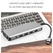 12-in-1 WS-04 Type-C Notebook Multi-function Docking Station - 5