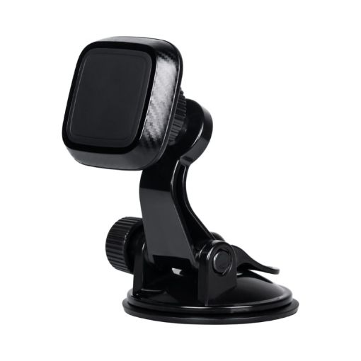 Suction Cup Magnet Car Phone Holder 360 Rotation Mount Bracket - 1