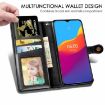 Ulefone Note 10 Blue Leather Case: Stand, Wallet, Card Slot & Lanyard - 5