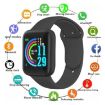 D20S 1.44" Smart Watch: Heart Rate, Blood Pressure, Sleep Monitor, Black - 4