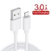 CA-25 QC3.0 USB Fast Charger 3A with 8 Pin Cable, AU Plug (Black) - 4