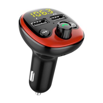 BT21 Bluetooth FM Transmitter MP3 Player & Quick Charger - 1
