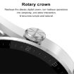 DT3 Max 1.36" Smart Watch with Leather Band and Color Screen (Black) - 5
