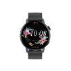 DT3 Mini Smart Watch 1.19" Color Screen Black Silicone Watchband - 2