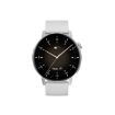 DT3 Mini 1.19" Silver Smart Watch with Silicone Band and Color Screen - 2