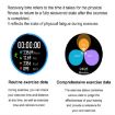 DT3 Mini 1.19" Silver Smart Watch with Silicone Band and Color Screen - 5