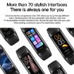 C60 Grey 1.1" IP67 Waterproof Smart Fitness Band - 3