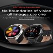 T3 IP68 1.36" Leather Watchband Smart Watch - Brown Color Screen - 4