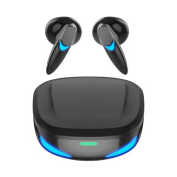 G10 TWS 5.2 Bluetooth Earphone - True Stereo Touch, Black - 1