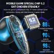 G20 TWS 5.2 True Stereo Touch Gaming Bluetooth Earphone (White) - 4