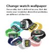 Pink 1.3" D20L IP67 Waterproof Smart Watch with Color Screen - 3