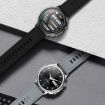 CF85 Silver Smart Watch 1.32" Color Screen with Silicone Band - 6