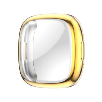 Fitbit Versa 4 Gold TPU Shockproof Protective Watch Case - 1