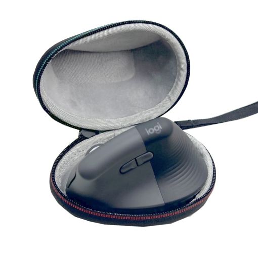 Logitech Lift Vertical Ergonomic Mouse Protective Organizer Case - 1